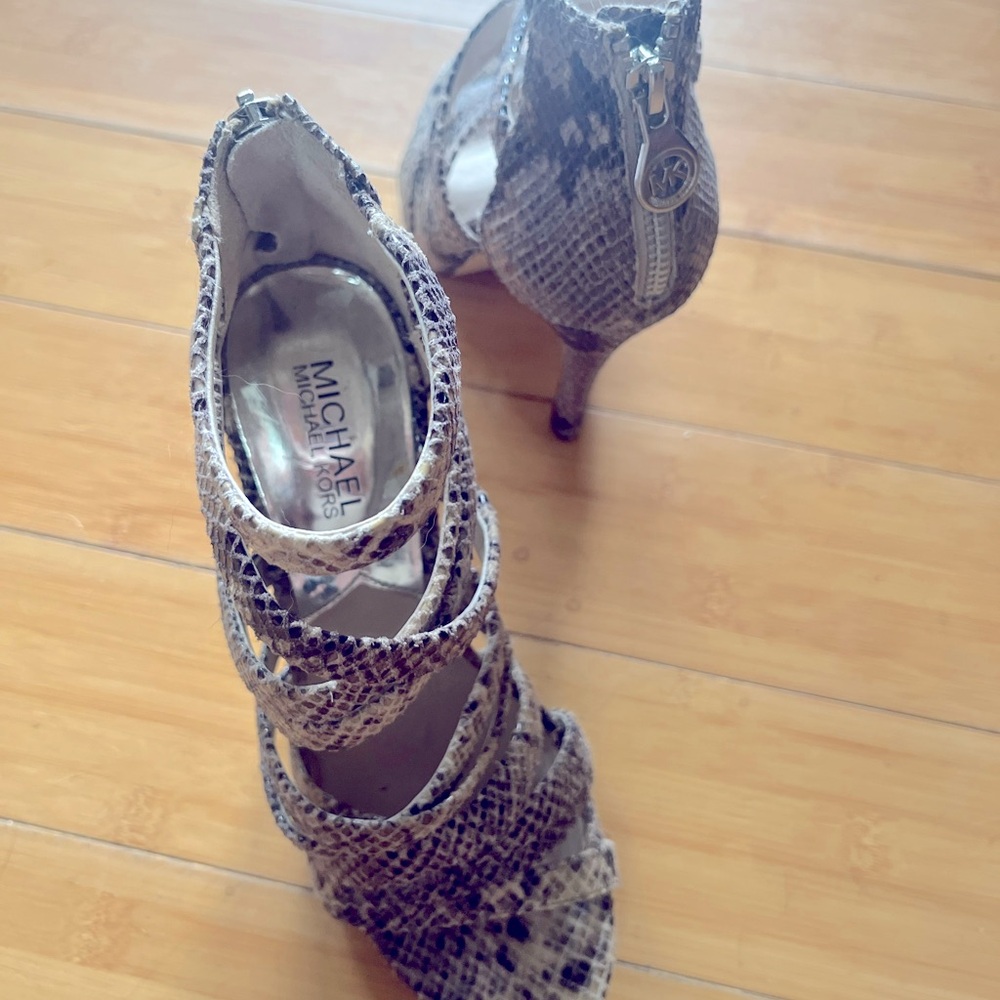 Michael Kors Python Jenna Sandal 7.5 - image 5